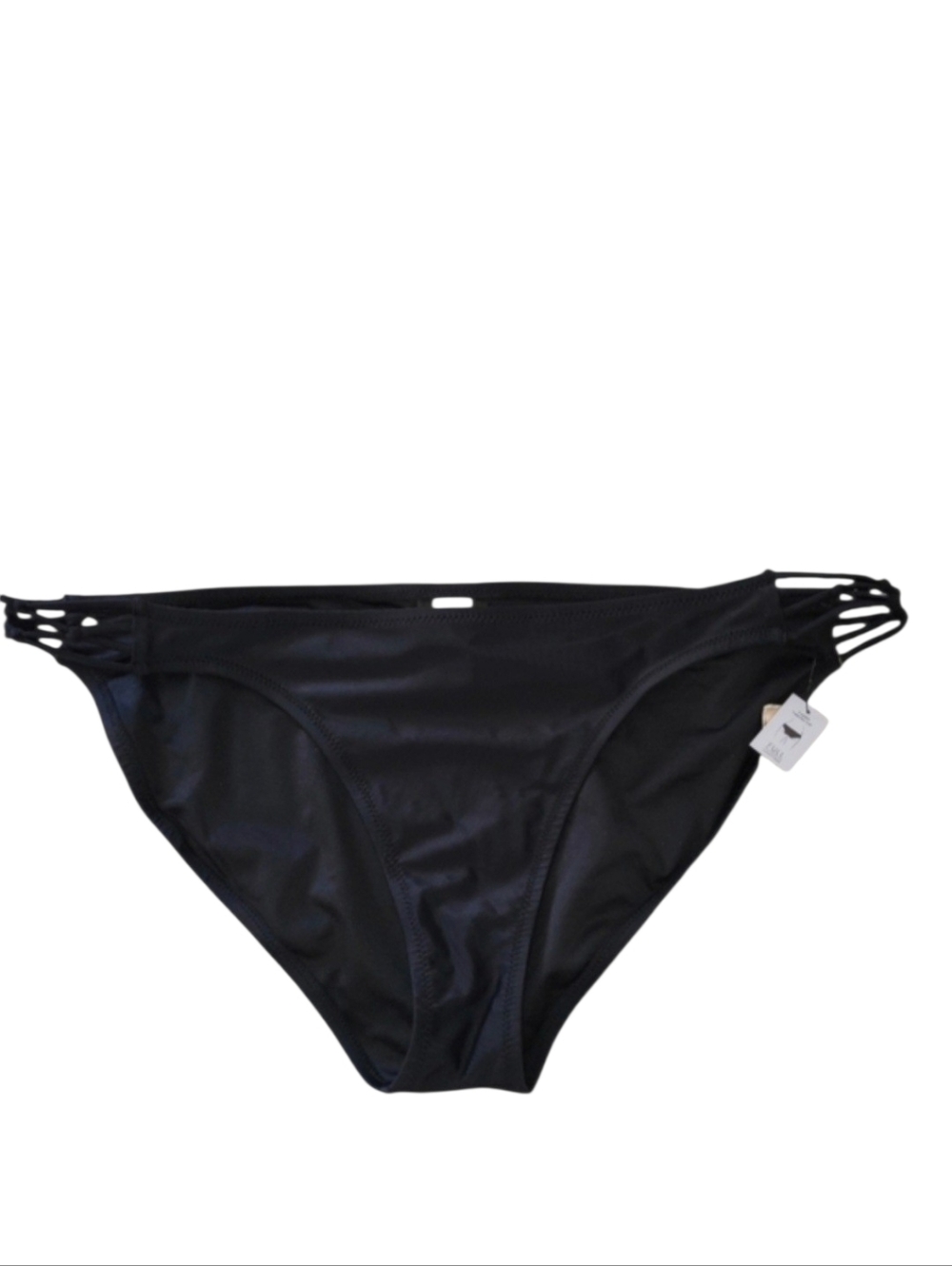 Volcom "Simply Solid" Full Coverage Bikini Bottoms Black Size XXL